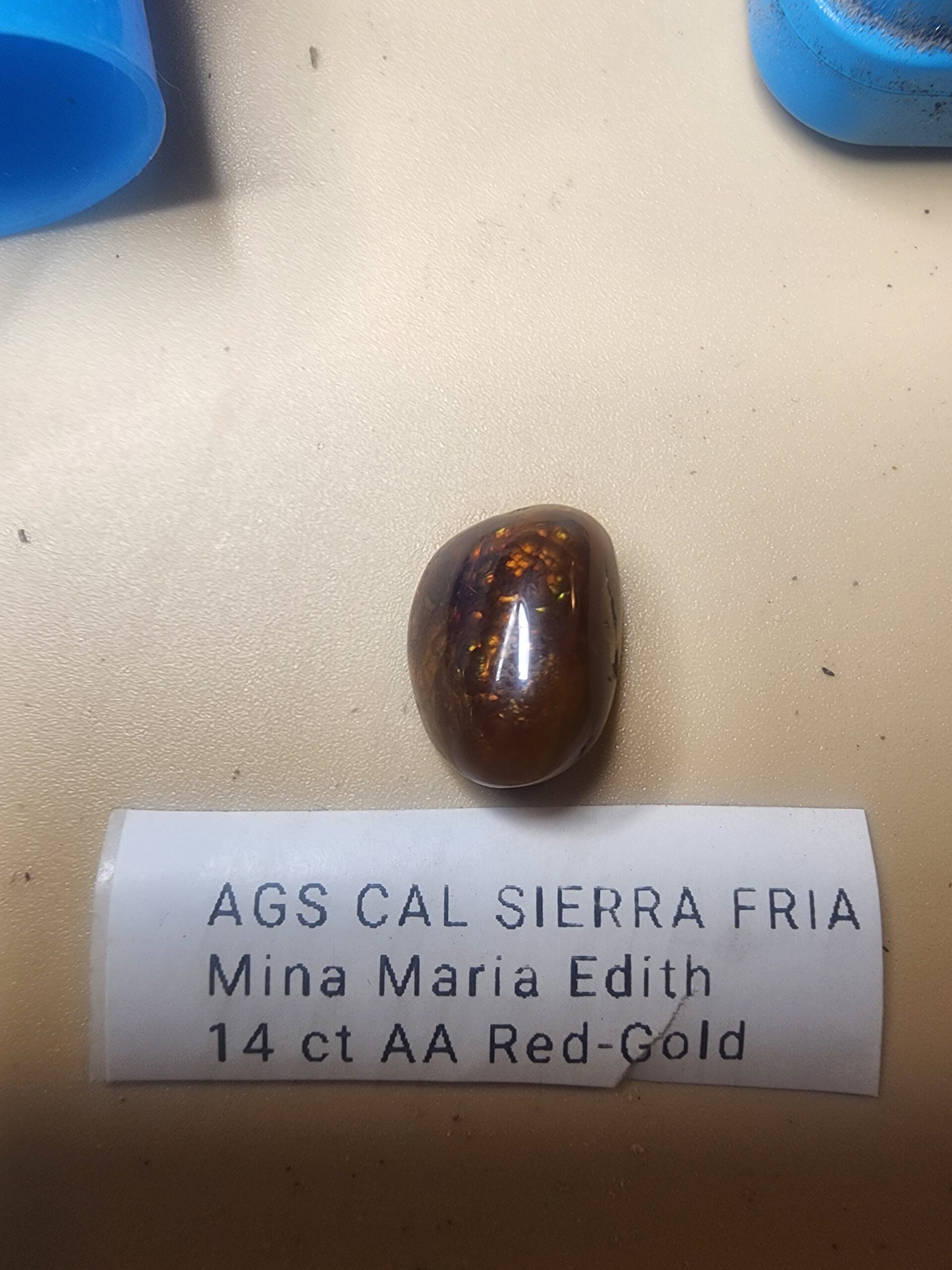 AGS CAL SIERRA FRIA Mina Maria Edith 14 ct AA Red-Gold